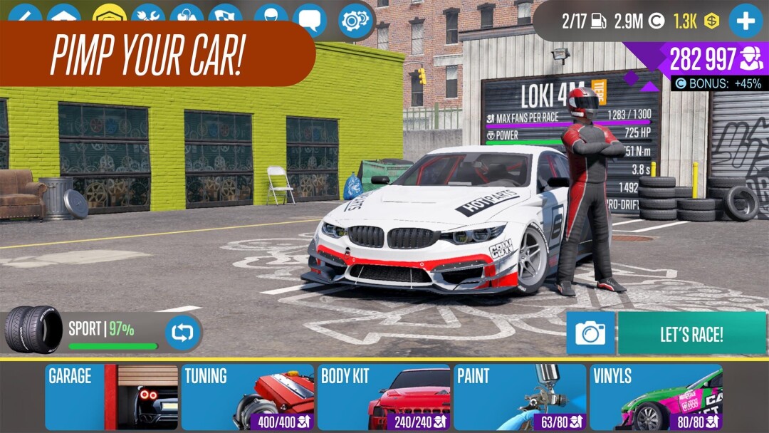 Download CarX Drift Racing 2 MOD APK V1.25.1 (Unlimited Money, Unlocked,  Menu)