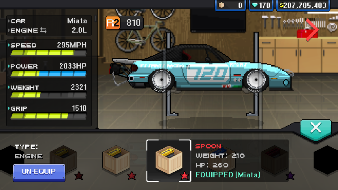 Pixel Car Racer MOD APK v1.2.3 (Dinheiro ilimitado,sem anúncios) - Jojoy