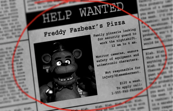 NEW FEAR UNLOCKED, Five Nights at Freddy's