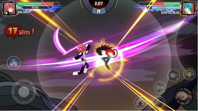 Download Stickman Warriors Super Dragon Shadow Fight MOD APK v1.6.7 (Free  Shopping) for Android